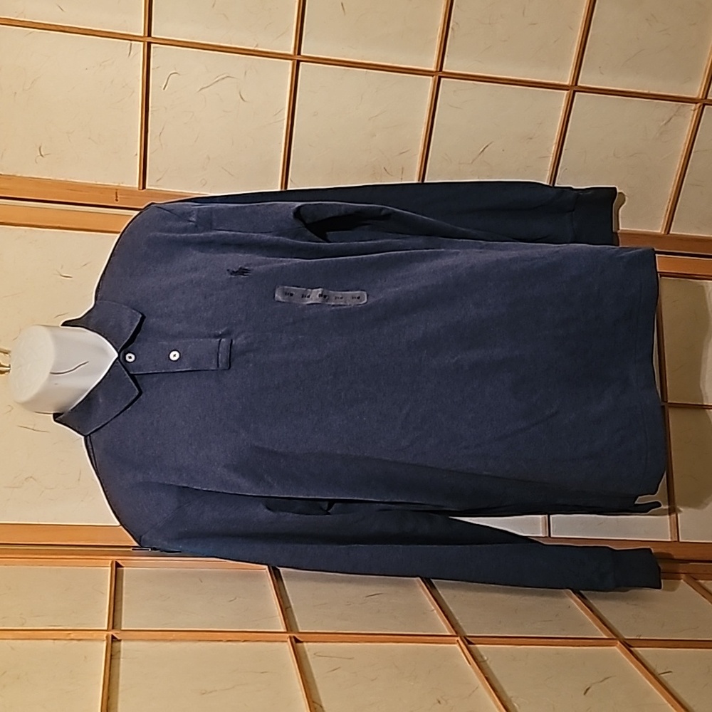 Men blue long sleeve, polo ralph lauren shirt size XL